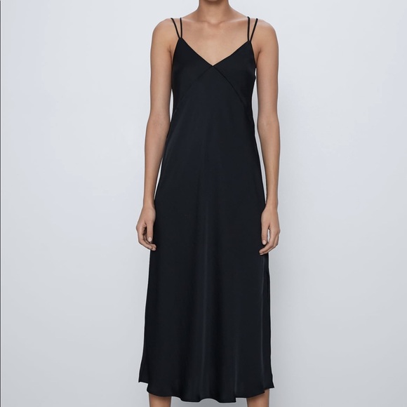 Satin Lingerie Style Dress - Picture 1 of 5